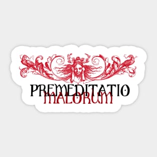 Stoics Premeditati Malorum Sticker